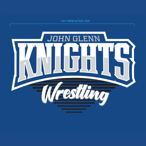 Knights - Wrestling "Clubhouse" Posi-Charge Strive Tee