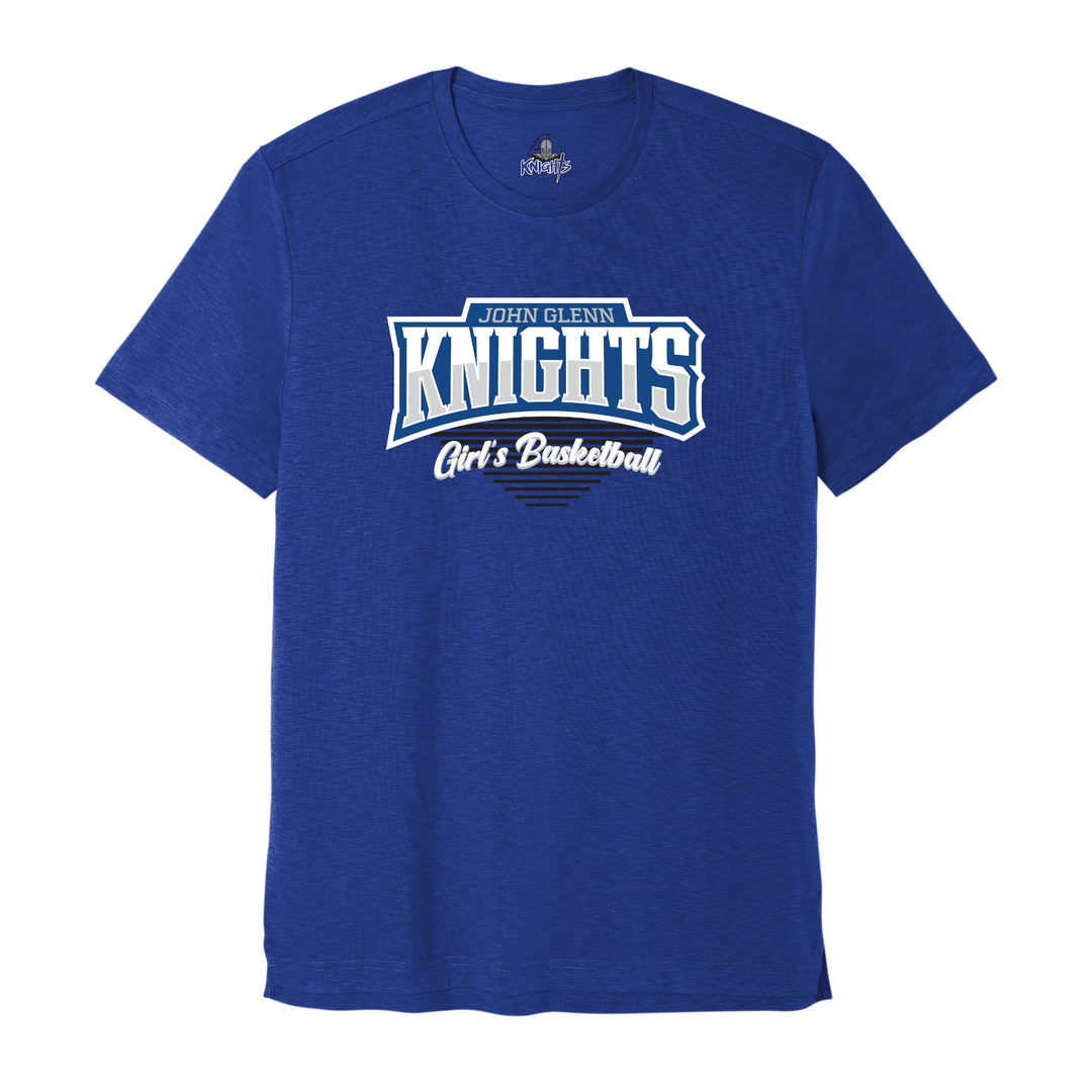 Knights - Girls Basketball "Clubhouse" Posi-Charge Strive Tee