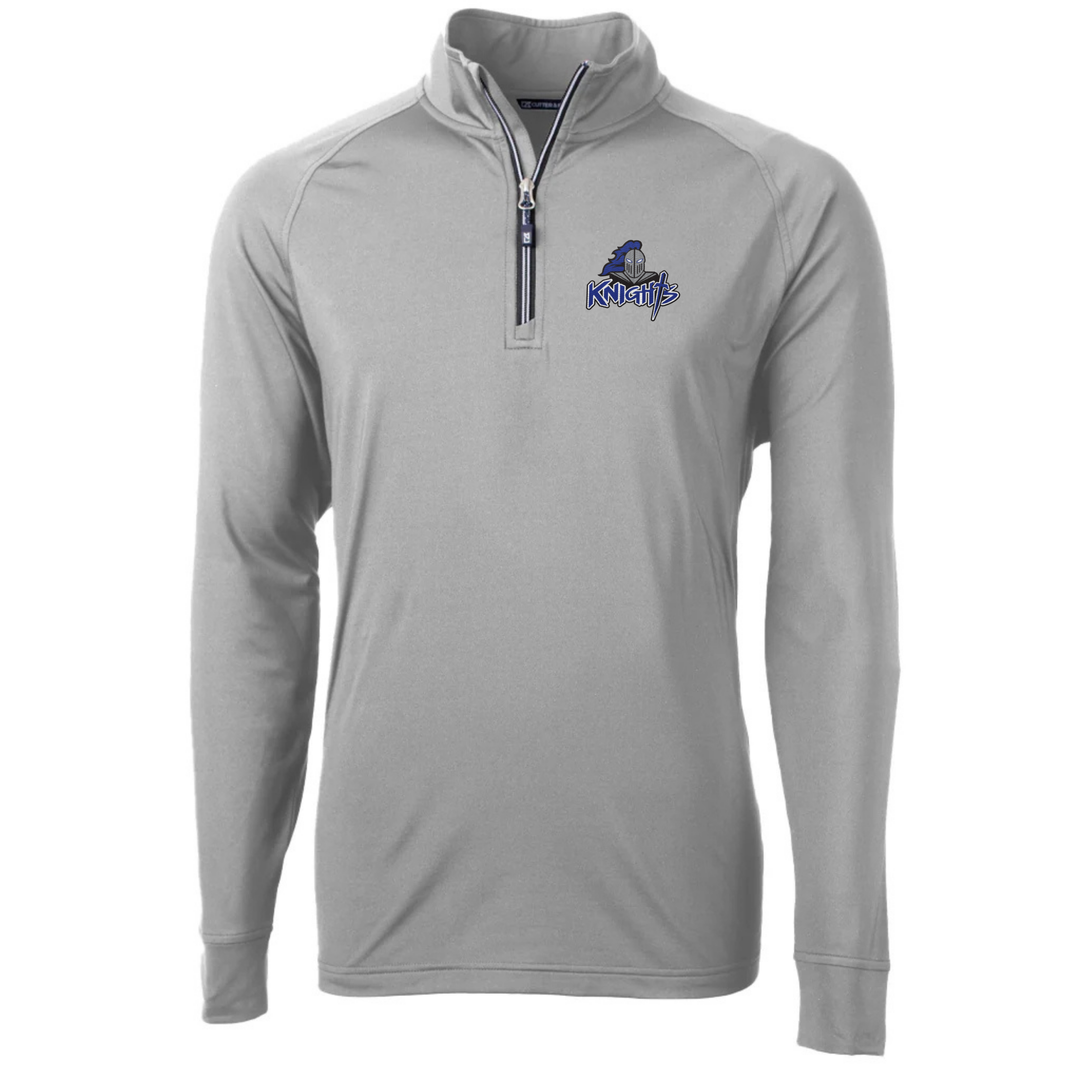 Knights - Cutter & Buck Eco Knit Stretch Recycled Mens Quarter Zip Pullover
