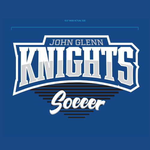 Knights - Soccer "Clubhouse" Posi-Charge Strive Tee