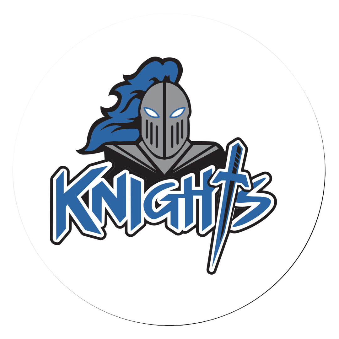 Knights - Round 5.5" Car Magnet