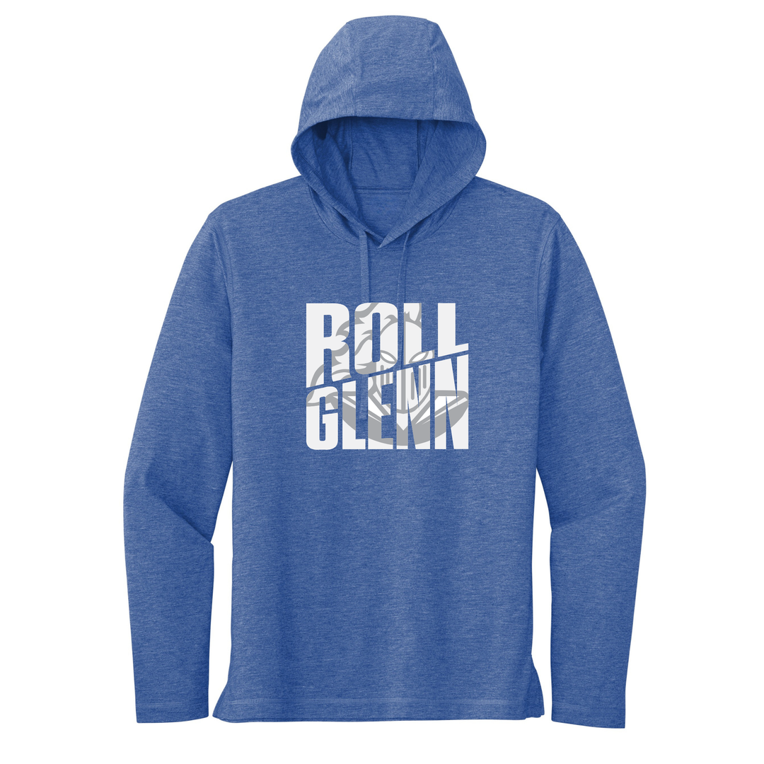Knights - "Roll Glenn" Unisex Tri-Blend Wicking Long Sleeve Hoodie