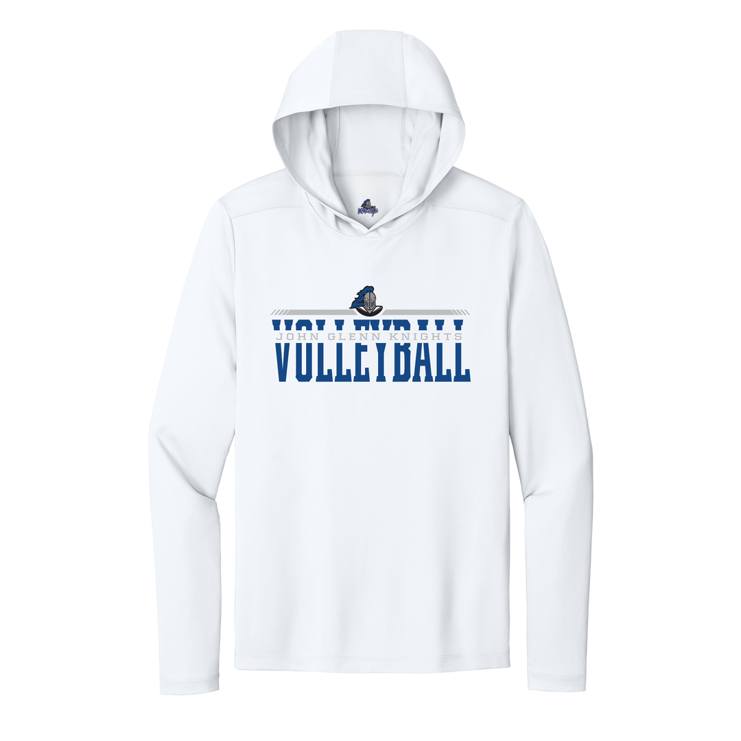 Knights - Volleyball  "U-Knited" Pro-UV Long Sleeve Hoodie